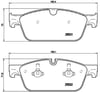 Mercedes W166 X166 C292 Ön Fren Balatası BREMBO