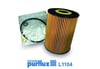 Mercedes OM629 W211 W164 X164 W221 Yağ Filtresi PURFLUX