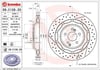 Mercedes-Benz Arka Fren Diski Dual Cast BREMBO