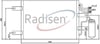 Opel Meriva Klima Radyatörü 1.3DTI RADISEN