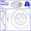 MG ZS EV Arka Fren Diski Dolu Tip DELPHI