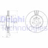 MG MG6 Rover Group 75 MG ZT MG ZT-T Ön Fren Diski Delikli DELPHI
