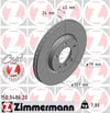Mini R60 R61 Ön Fren Diski ZIMMERMANN