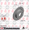 Mini F55 F56 F57 Arka Fren Diski Delikli ZIMMERMANN