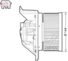 Mini R55 R56 R57 R58 R59 R60 R61 Kalorifer Motoru DENSO
