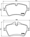 Mini R50 R52 R53 R55 R56 R57 R59 Ön Fren Balatası BREMBO