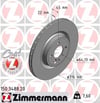 Mini R55 R56 R57 R58 R59 Ön Fren Diski ZIMMERMANN