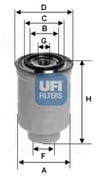 Mitsubishi Dizel Filtre UFI