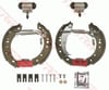 Mitsubishi Colt VI Z3A-Z2A Smart Forfour 454 Arka Aks Pabuçlu Balata Kiti TRW
