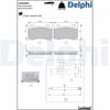 Tesla Model S Elektrikli Fren Balatası DELPHI