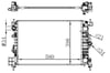 Opel Mokka 1.6i / Chevrolet Aveo / Chevrolet Trax Radyatör Manuel Vites ORIS