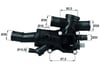 Ford Mondeo 4 Termostat Komple 83C MAHLE
