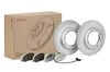 Nissan Interstar NV400 Opel Movano Disk Balata Kiti BREMBO