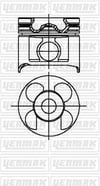 Nissan Skystar Pick Up 2.5L YD25DDTi Piston Segman STD 03-> YENMAK