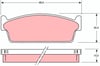 Nissan 200SX S13 Arka Aks Disk Balata TRW