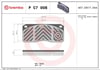 Nissan Eco-T Volvo FL6 FLC Fren Balatası BREMBO