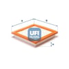 Nissan Note E12 Hava Filtresi 1.5 DCİ UFI