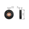 Nissan Micra III Alternatör Gergi Rulmanı 1.2 16V-1.4 16V GATES