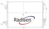 Nissan Note Klima Radyatörü RADISEN