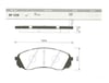 Ön Balata Carnıval Iıı 2.7 V6-2.9Crdı Crdı Lx 06 Sedana 2.7-2.9D 06 Gdb3448