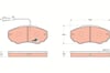 Ön Balata Fişli Ducato 02-06 Boxer 02-06 Jumper 02-06 K.Ç Tip 1400 Kg