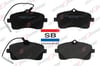 Ön Balata Peugeot 407 Sw 1.6 2.0 Hdı 2.0 1.8 16V 110 Fap 05/04 Gdb1594