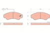 Ön Fren Balatası Fişli Boxer 02/06 Jumper 02/06 Ducato 02/06 B.Y Tip 1800 Kg
