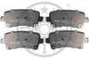 Opel Insignia A Saab 9.5 Arka Fren Balatası 39021482-1605319-13237766-1334