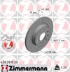 Opel Astra H GTC Arka Fren Diski Dolu 277.9mm ZIMMERMANN
