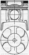 Opel Astra Van Combo Corsa Van 1.7 DTI Motor Piston Segman 0.50 YENMAK