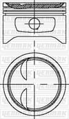 Opel Frontera A Omega 2.4 Motor Piston Segman STD YENMAK