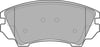 Opel Astra J Insignia Zafira Saab Ön Balata 1605434-95520061-1605317-16808