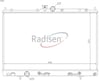 Mitsubishi Outlander Radyatör 2.0 Turbo-2.4i AT RADISEN