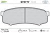 Mitsubishi Pajero Toyota Land Cruiser Land Cruiser Prado Arka Fren Balatası VALEO