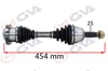 Fiat Palio Komple Aks Sol 1.3 MTJ 454mm GVA