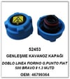 Fiat Palio Genleşme Kavanoz Kapağı Orijinal Tip/Oringli Mavi BEMOT