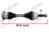 Fiat Palio Komple Aks Sol 1.3 MTJ 454mm GVA