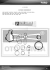Peugeot Partner Berlingo 206 207 Ford Fiesta Alt Takım Contası Teflon Keç... OTOCONTA