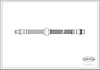 Peugeot Partner Ön Fren Hortumu (96>) 438xM10 CORTECO