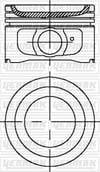 Peugeot Partner Berlingo Saxo 106 205 206 207 1.4 TU3 Motor Piston Segman STD YENMAK