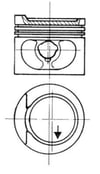 Volkswagen Passat Motor Piston Segman Standart 1.6 Litre KOLBEN