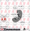 Arka Fren Aynası Delikli ZIMMERMANN