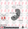 Arka Fren Aynası Delikli ZIMMERMANN