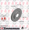 Peugeot 106 Ön Fren Diski Havalı 247mm ZIMMERMANN