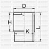 Peugeot 504 GL Benzin XN1 XN2 Motor Gömleği 88.00 STD YENMAK