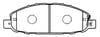Kia Picanto Ön Disk Fren Balatası VALEO