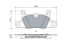 Porsche Disk Balata BOSCH