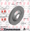 Porsche Panamera 970 Ön Fren Diski 4.8 Turbo 2009-2016 ZIMMERMANN