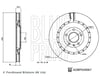 Porsche Macan 4 95B Fren Diski BLUEPRINT