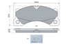 Porsche Disk Balata BOSCH